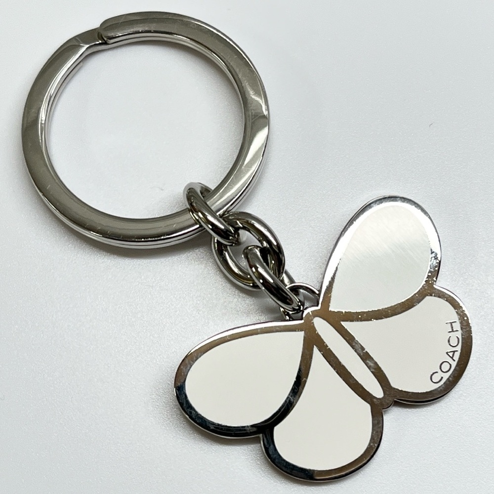 Coach Butterfly Key Fob EUC